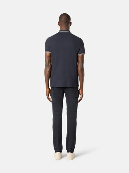 Stone Island Skinny-Fit Cargo Chino Trousers with Asymmetrical Seams 3100052