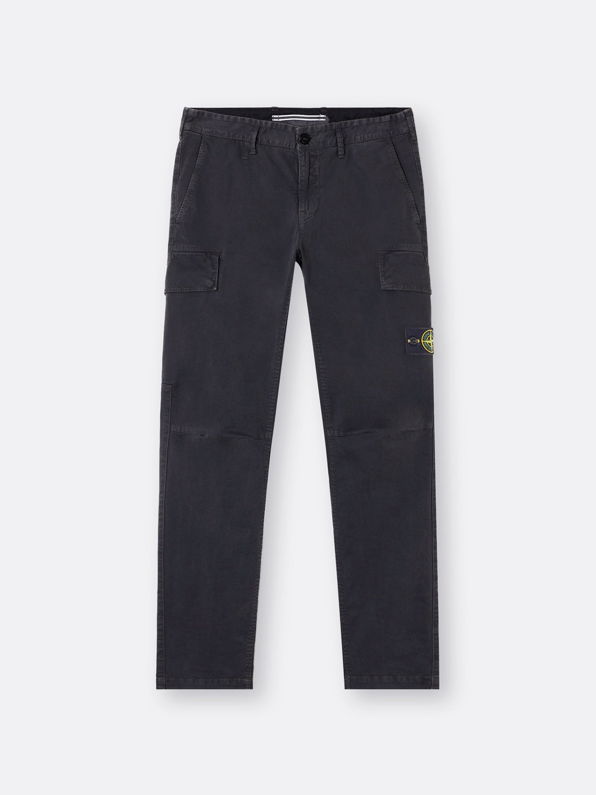 Stone Island Skinny-Fit Cargo Chino Trousers with Asymmetrical Seams 3100052