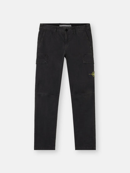 Stone Island Skinny-Fit Cargo Chino Trousers with Asymmetrical Seams 3100052