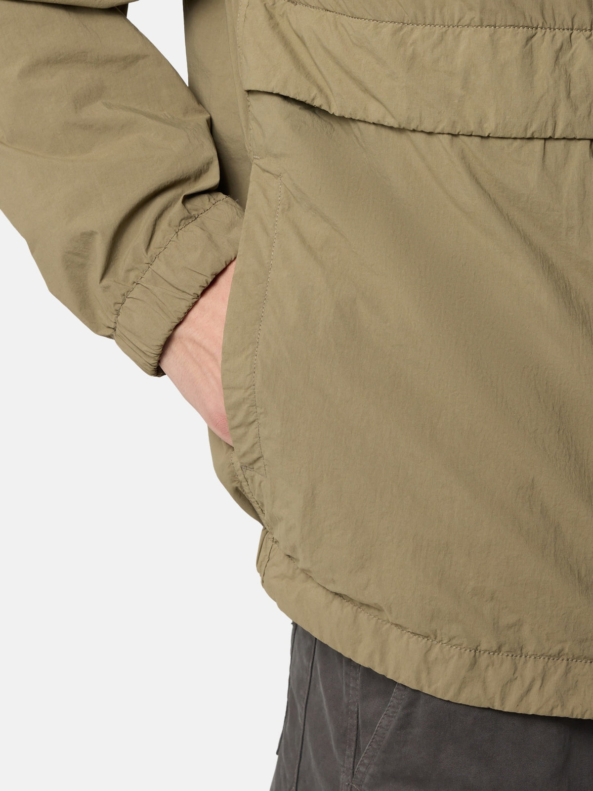 Stone Island Stand Collar Jacket with Anti-Drop 4100056