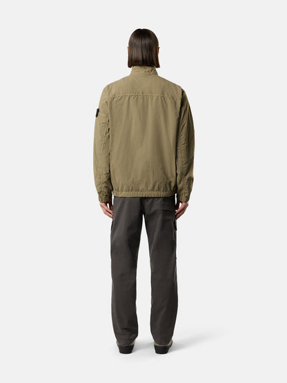 Stone Island Stand Collar Jacket with Anti-Drop 4100056
