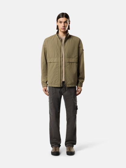 Stone Island Stand Collar Jacket with Anti-Drop 4100056