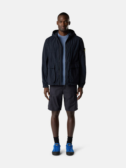 Stone Island Short Hooded Parka with Anti-Drop 4100112