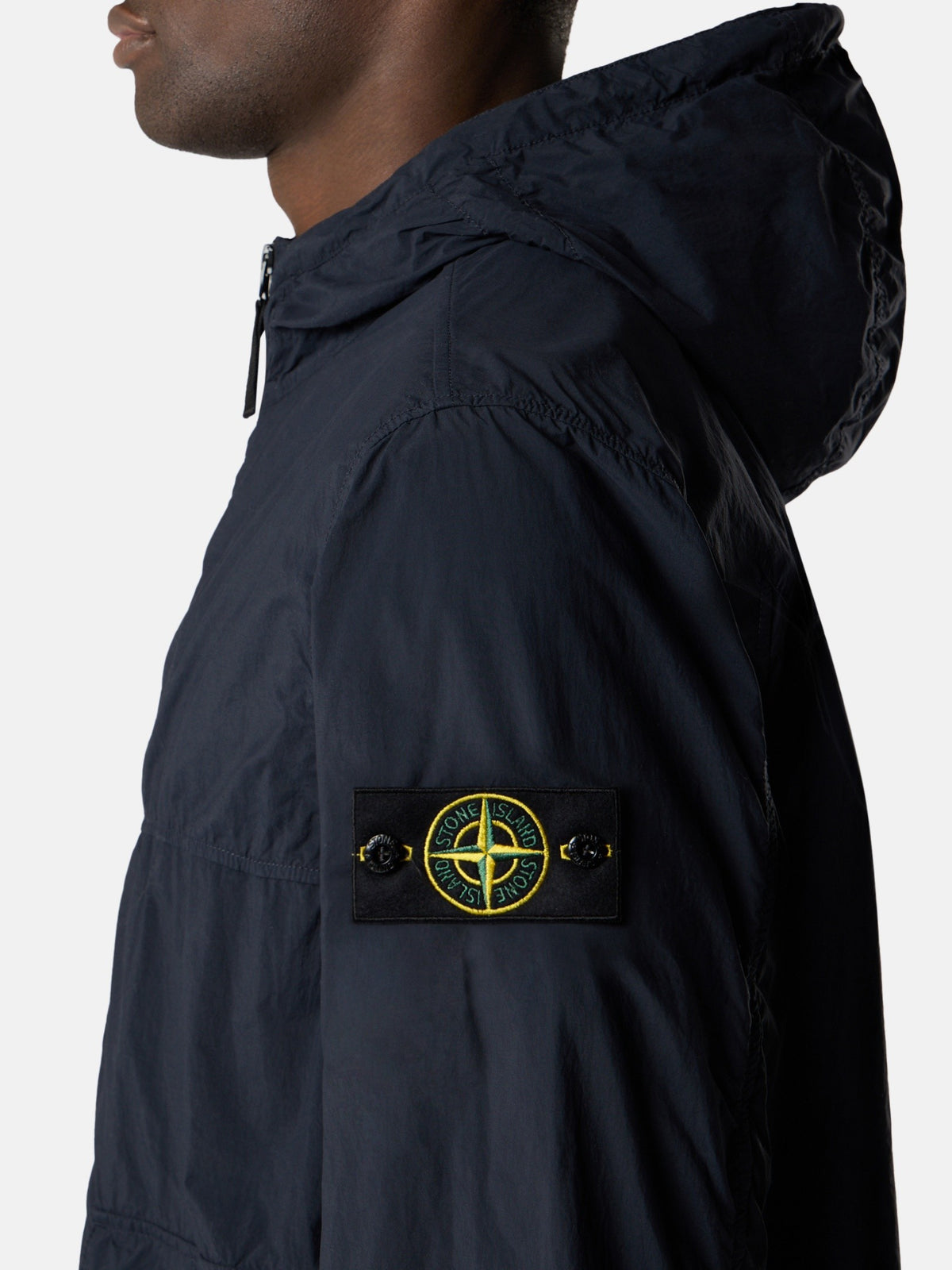 Stone Island Short Hooded Parka with Anti-Drop 4100112