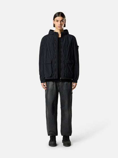 Stone Island Short Hooded Parka with Anti-Drop 4100112