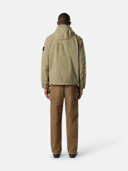 Stone Island Short Hooded Parka with Anti-Drop 4100112