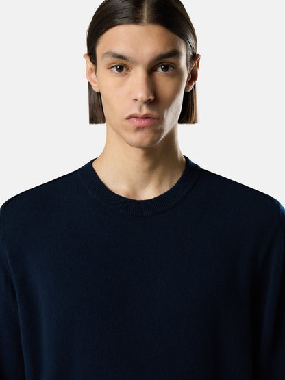 Stone Island Crewneck Jumper with Rolled Edges 5100010
