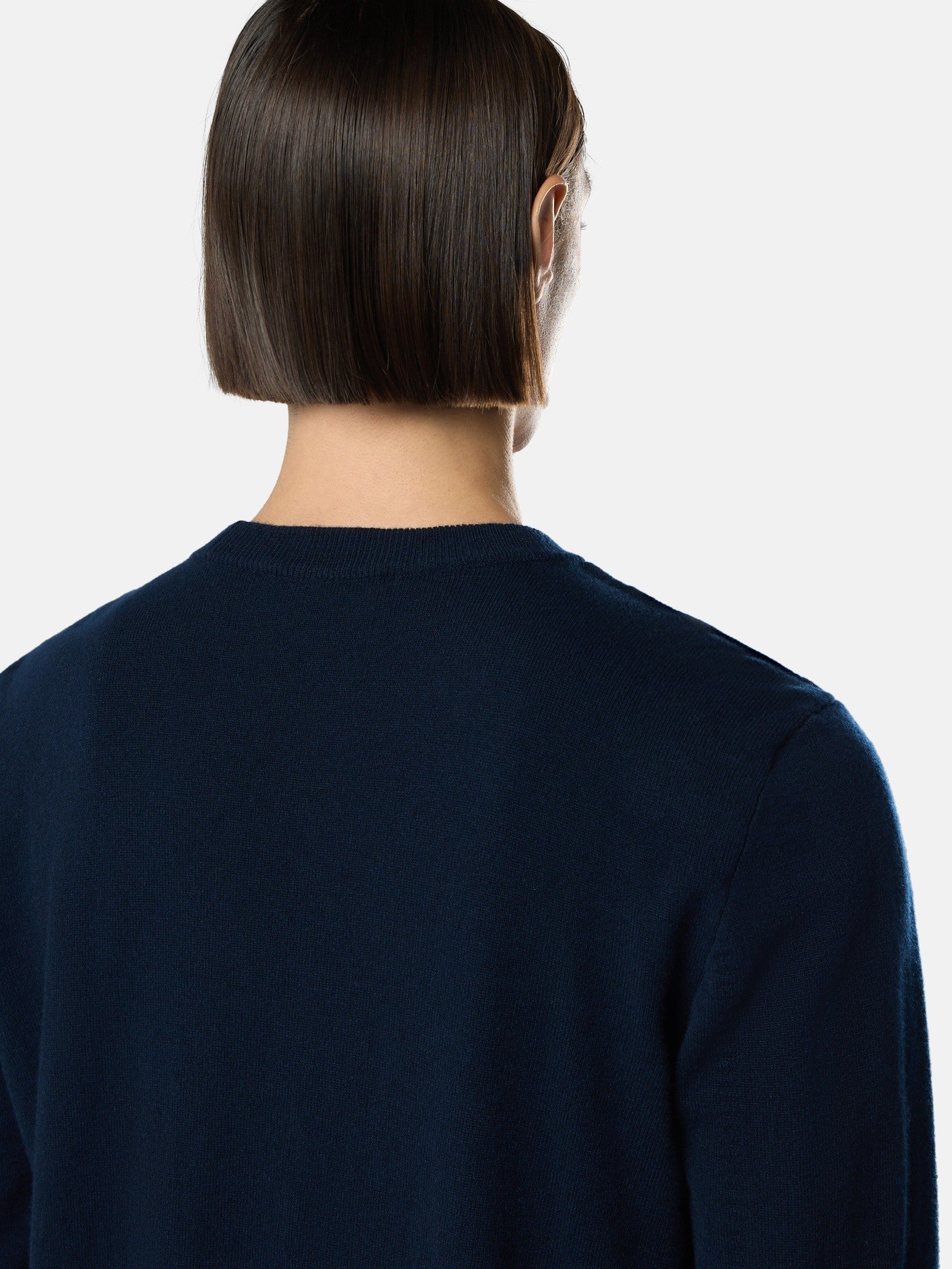 Stone Island Crewneck Jumper with Rolled Edges 5100010