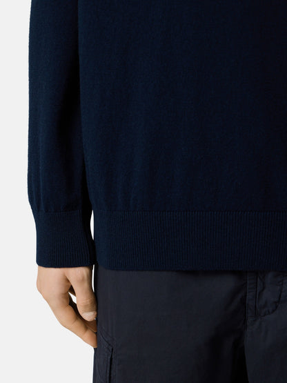 Stone Island Crewneck Jumper with Rolled Edges 5100010
