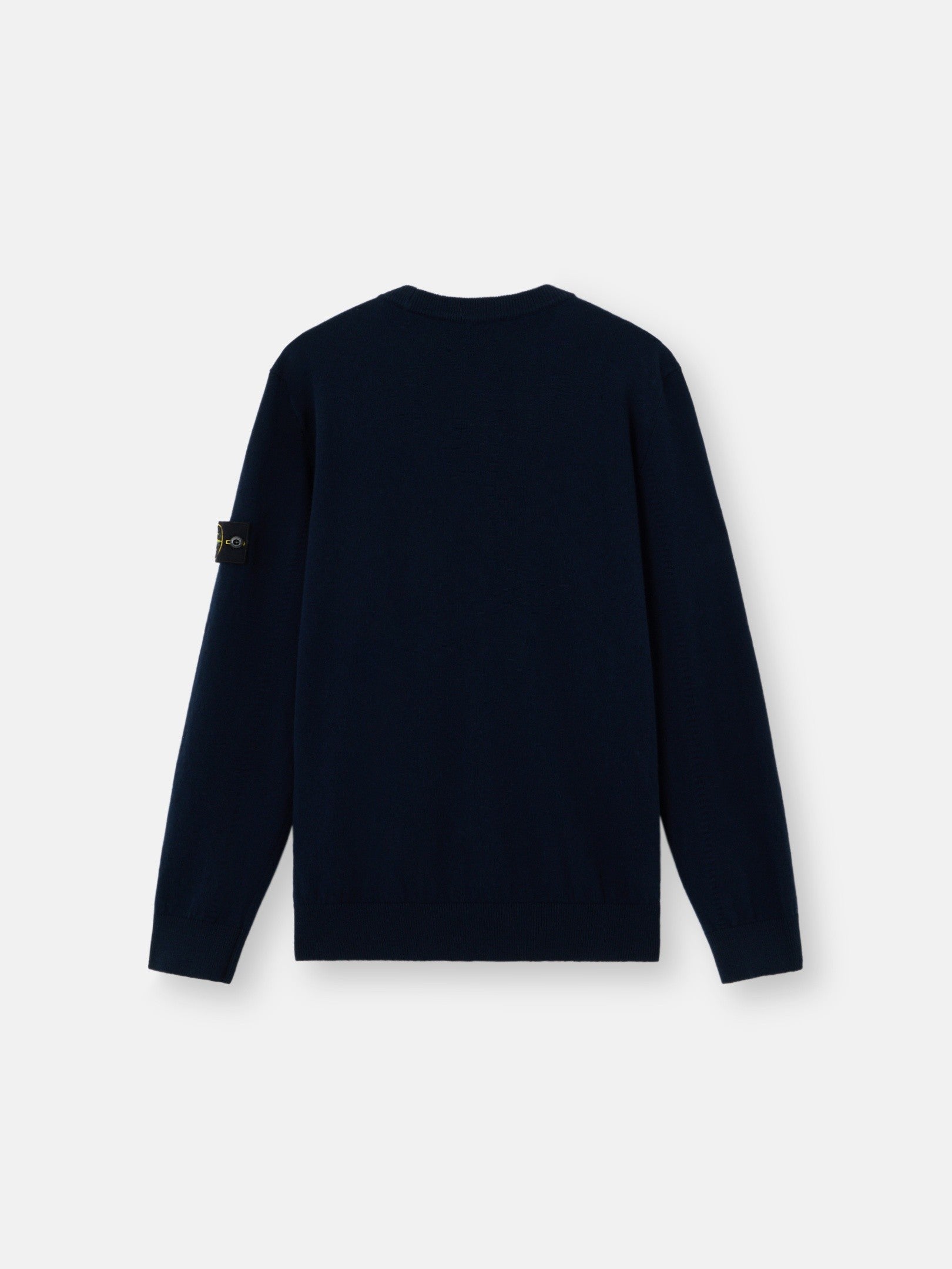Stone Island Crewneck Jumper with Rolled Edges 5100010