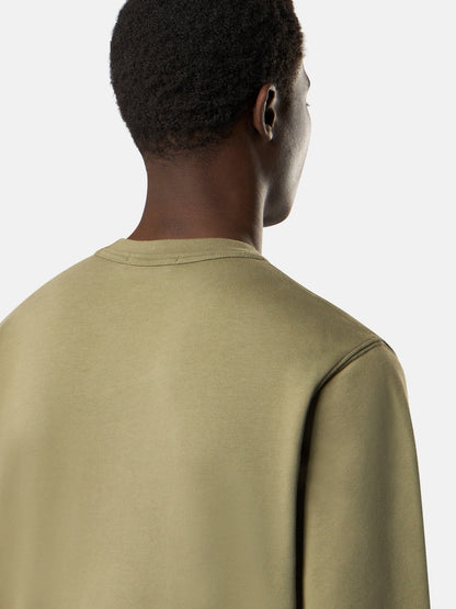 Stone Island Regular-Fit Crewneck Sweatshirt with Seasonal Pocket 6100019