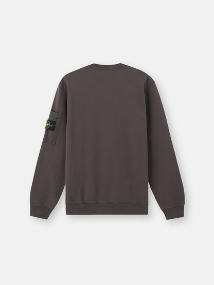 Stone Island Regular-Fit Crewneck Sweatshirt with Seasonal Pocket 6100019