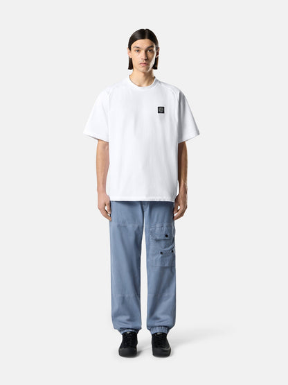 Stone Island Regular-Fit Short-Sleeve Sweatshirt with Compass Patch 6100029
