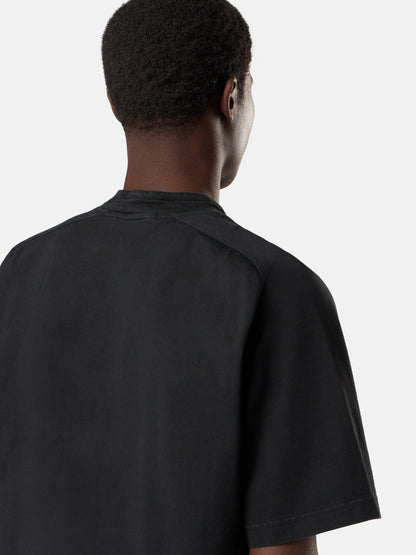 Stone Island Regular-Fit Short-Sleeve Sweatshirt with Compass Patch 6100029