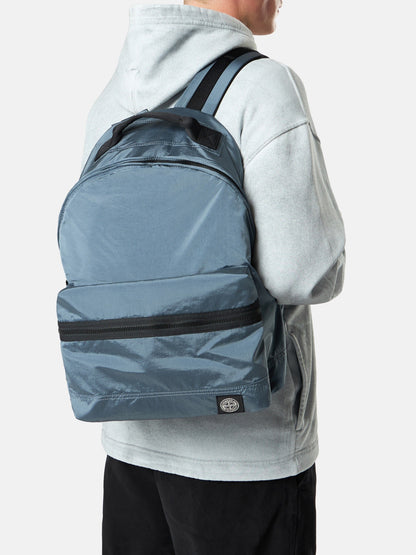 Stone Island Backpack with Front Pocket and Adjustable Padded Straps 9200016