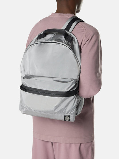 Stone Island Backpack with Front Pocket and Adjustable Padded Straps 9200016