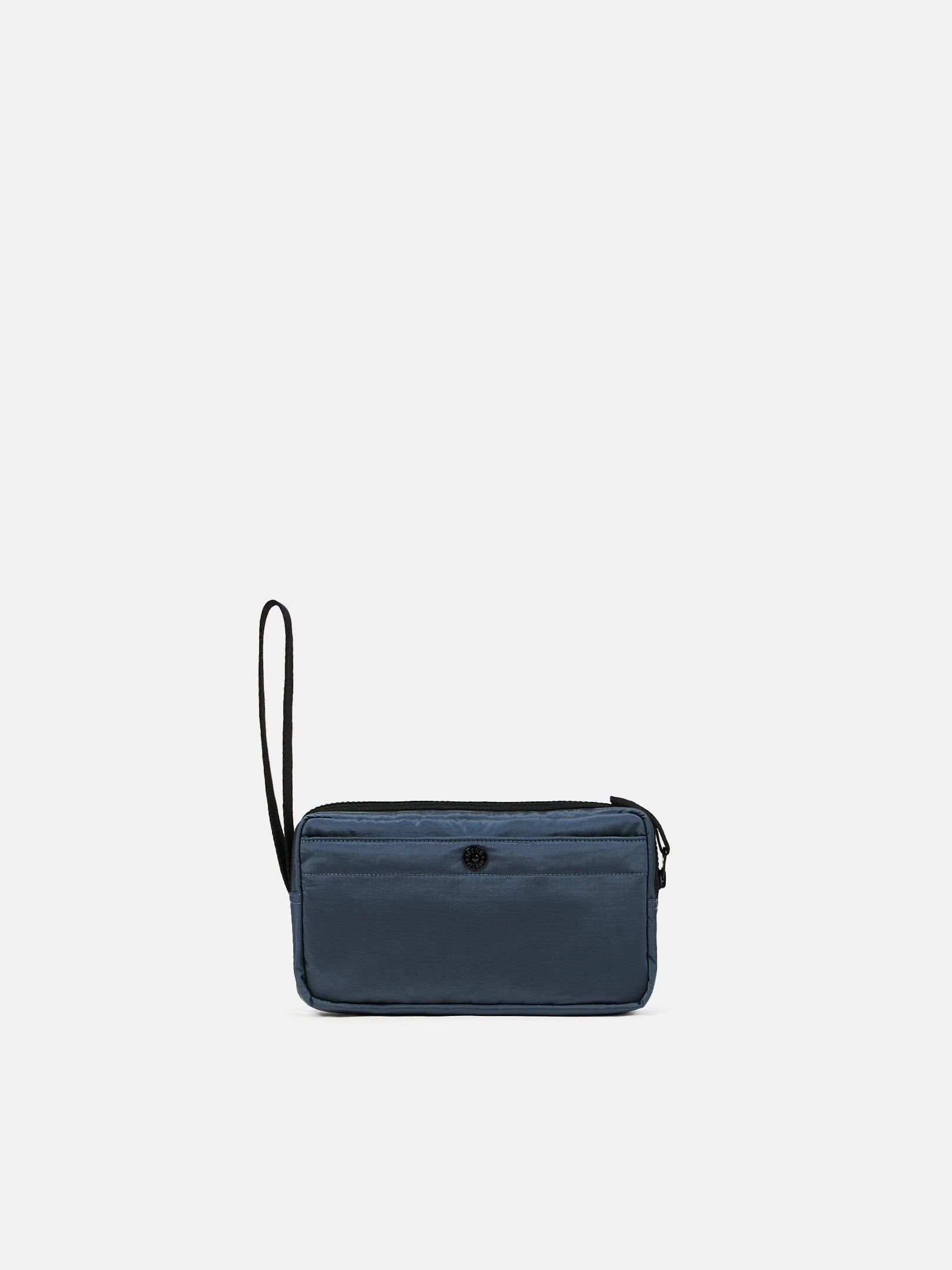 Stone Island Wrist Pouch with Internal Pockets and Zip Closure 9200019