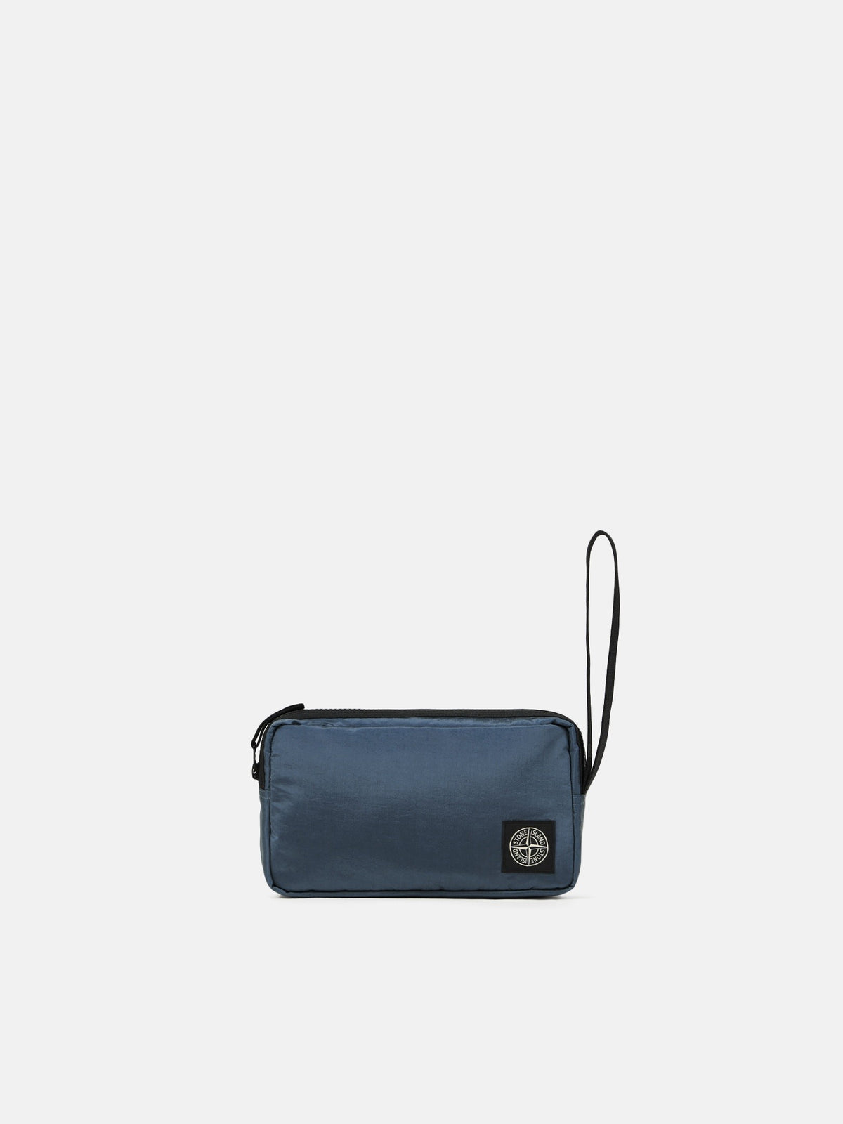 Stone Island Wrist Pouch with Internal Pockets and Zip Closure 9200019