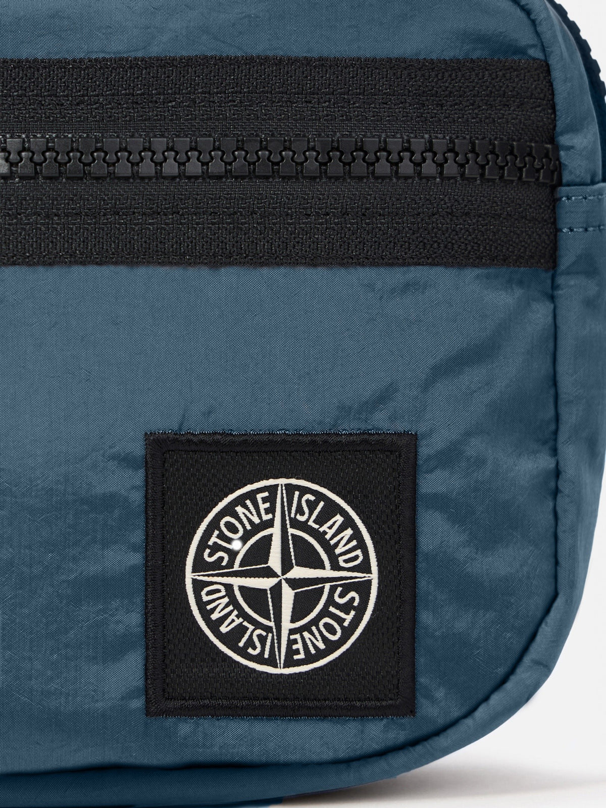 Stone Island Belt Bag with Zip Pocket and Compass Patch 9200014