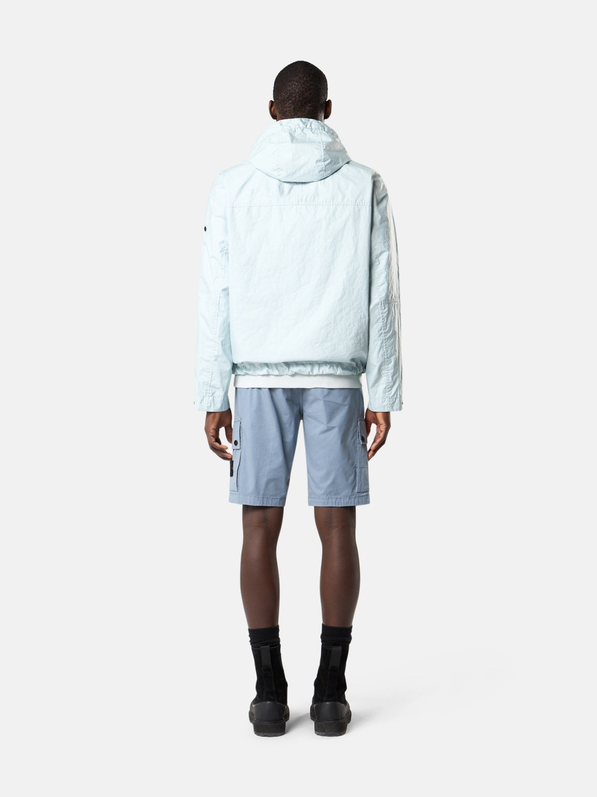 Stone Island Slim-Fit Cargo Bermuda Shorts with Zip Pockets L100019