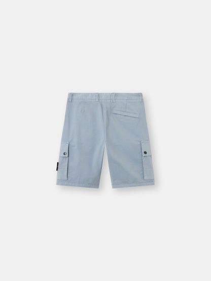 Stone Island Slim-Fit Cargo Bermuda Shorts with Zip Pockets L100019