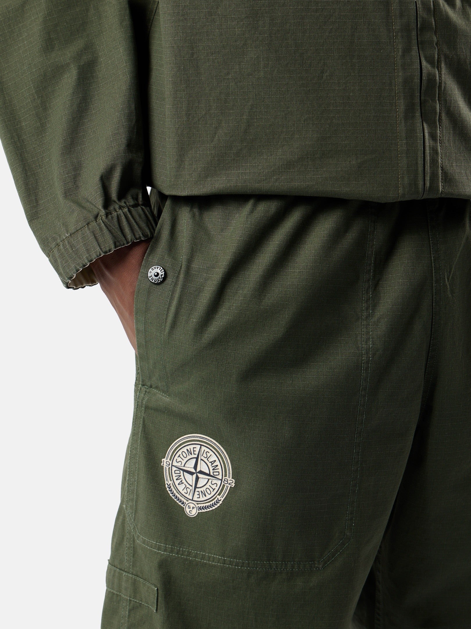 Stone Island Loose-Fit Reversible Trousers