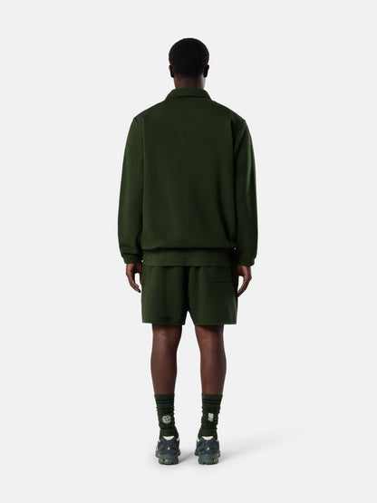 Stone Island Loose-Wide-Leg-Fit Shorts with Drawstring Waistband