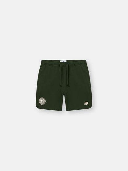 Stone Island Loose-Wide-Leg-Fit Shorts with Drawstring Waistband