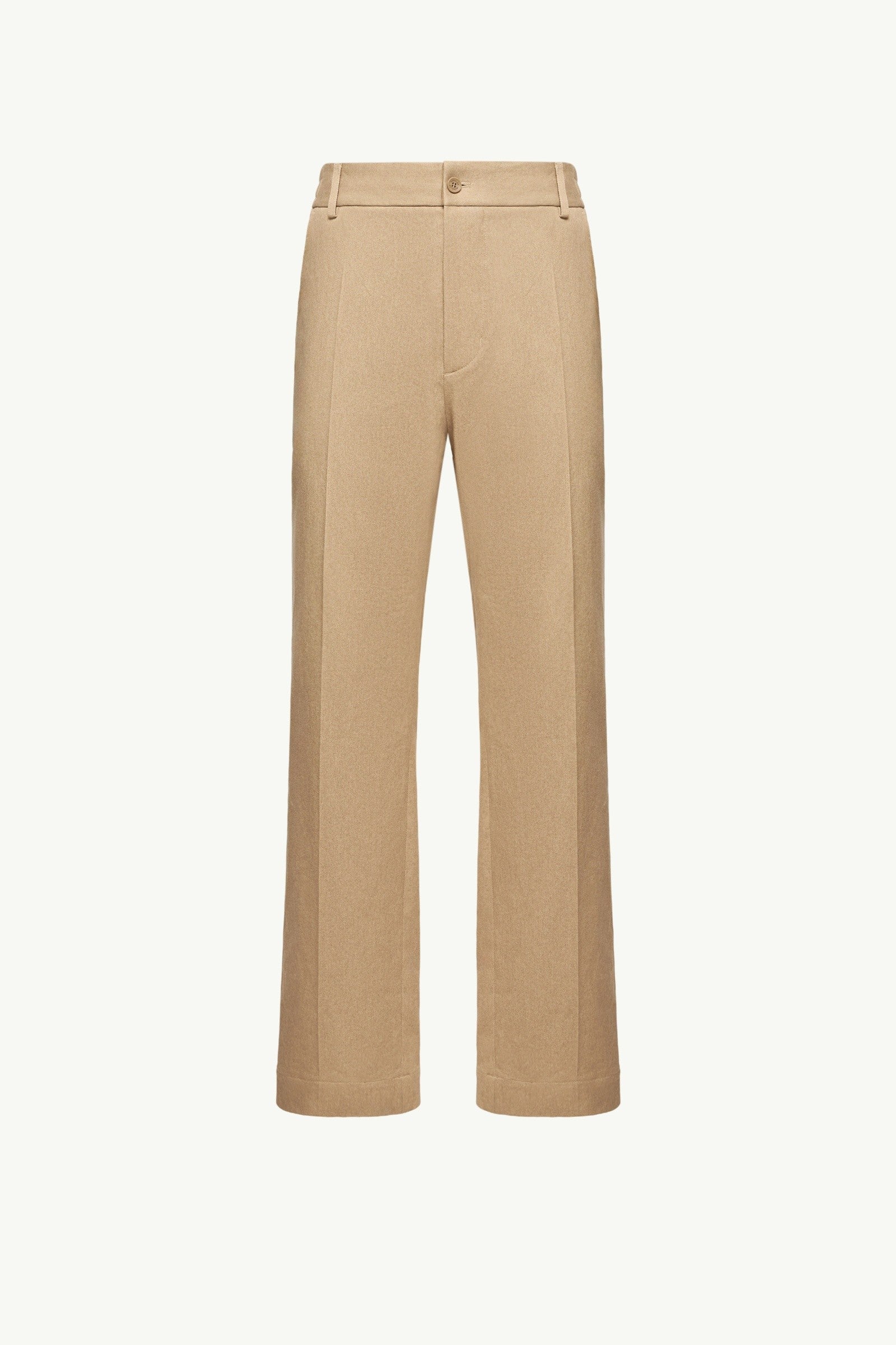 Moncler Tailored Cotton Pants Beige Beige