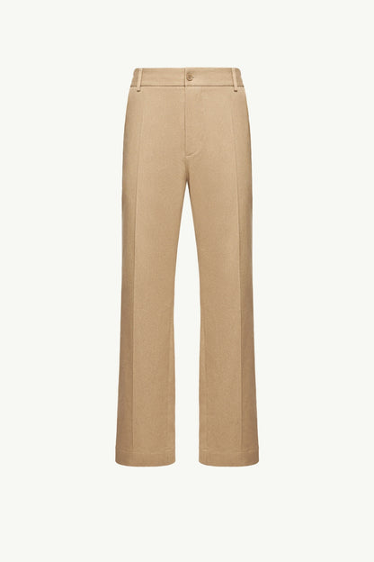 Moncler Tailored Cotton Pants Beige Beige