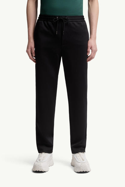 Moncler Logo Jogging Trousers Black Black