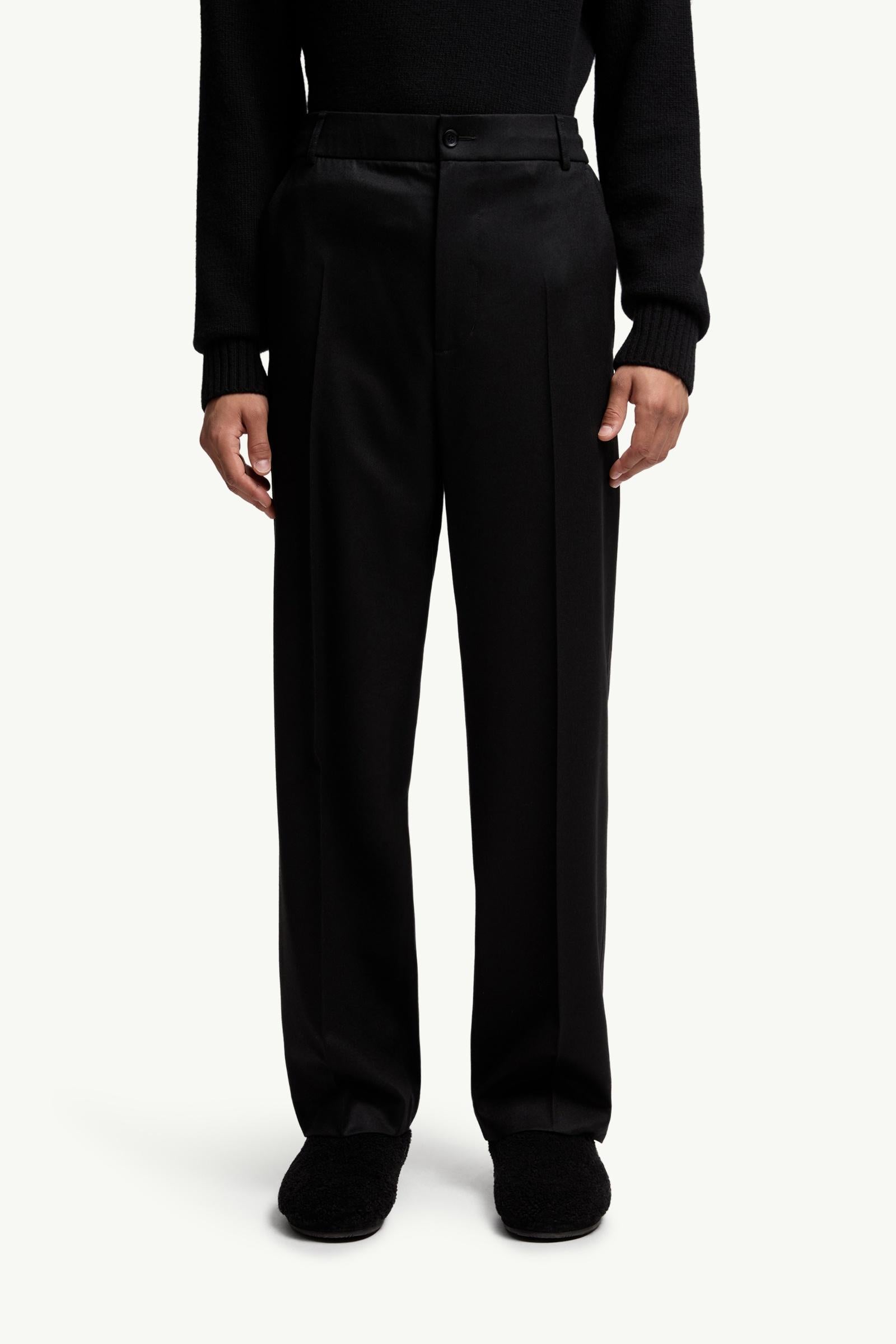 Moncler Tailored Pants Black Black
