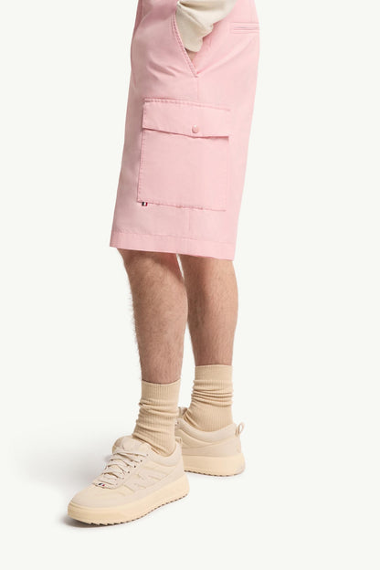 Moncler Gabardine Cargo Shorts Pink Pink