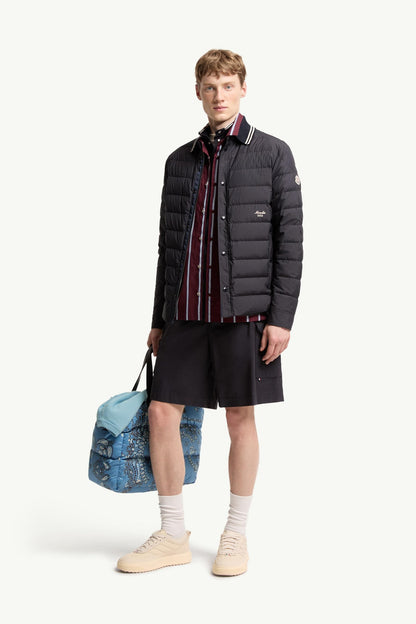 Moncler Gabardine Cargo Shorts Navy Blue Navy Blue