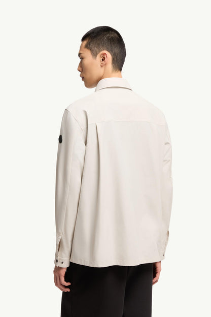 Moncler Shirt Jacket White Ivory White Ivory