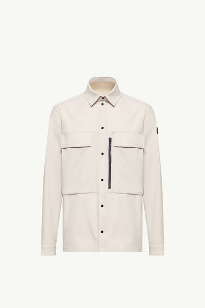 Moncler Shirt Jacket White Ivory White Ivory