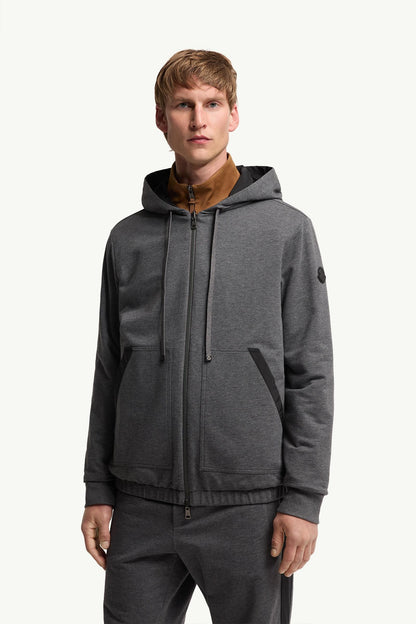 Moncler Reversible Zip-Up Hoodie Dark Grey Dark Grey