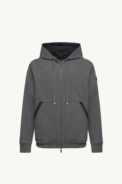 Moncler Reversible Zip-Up Hoodie Dark Grey Dark Grey