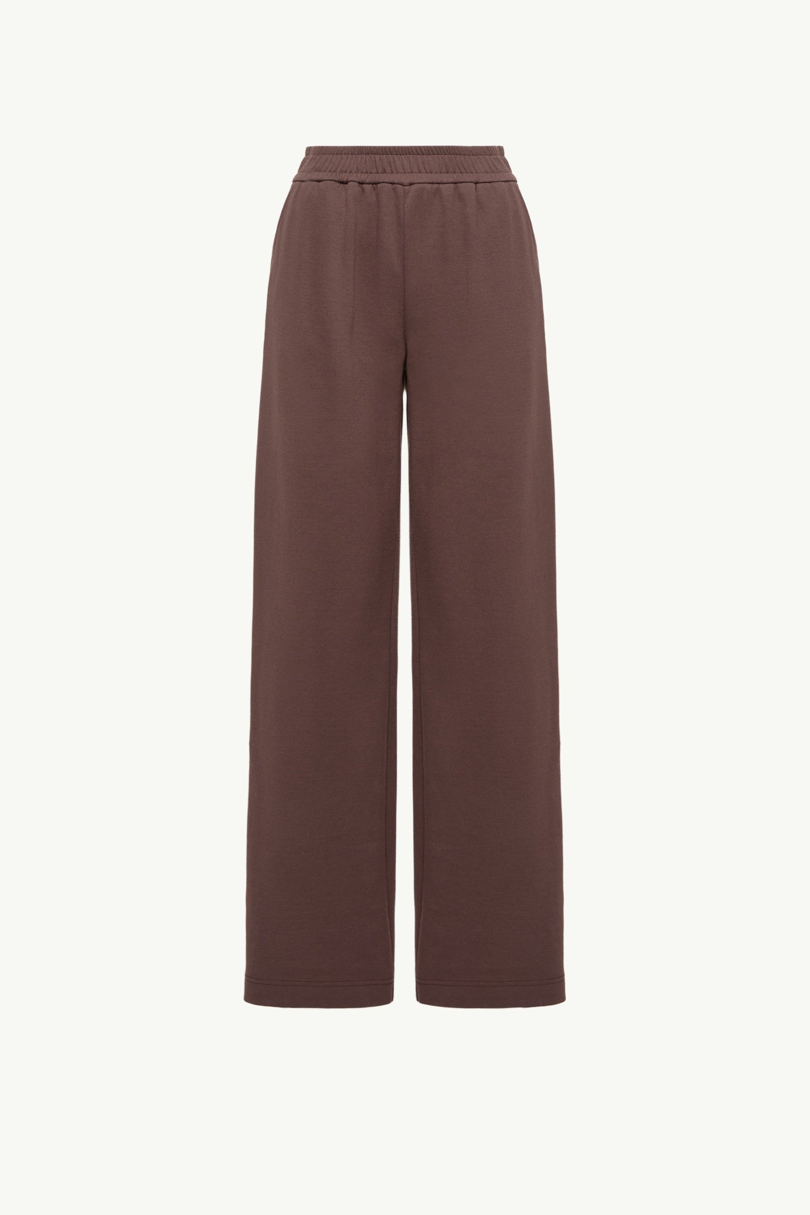 Moncler Logo Cotton Blend Sweatpants Brown Brown