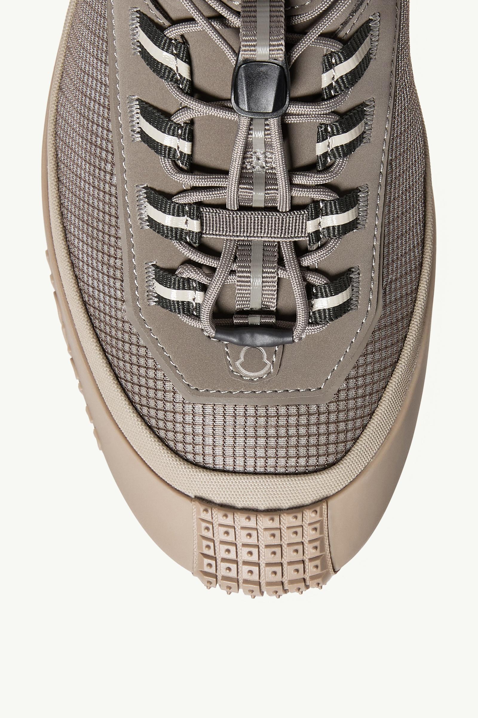 Moncler Trailgrip LP Suede & Nubuck Sneaker Grey