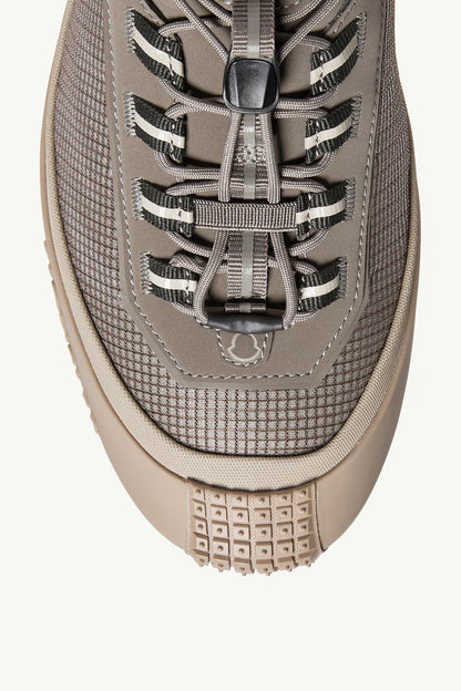 Moncler Trailgrip LP Suede & Nubuck Sneaker Grey