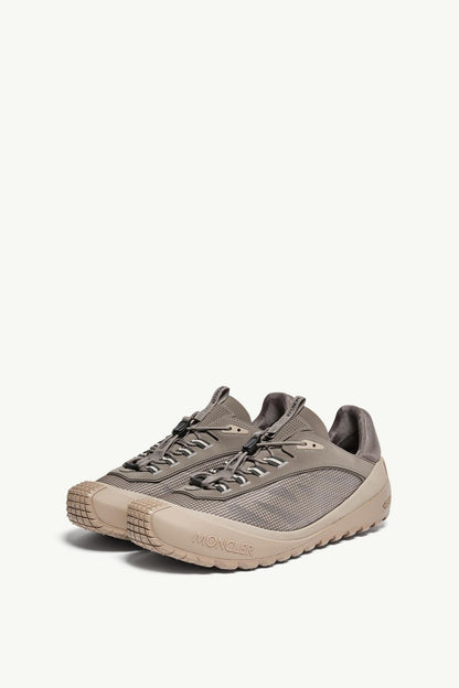 Moncler Trailgrip LP Suede & Nubuck Sneaker Grey
