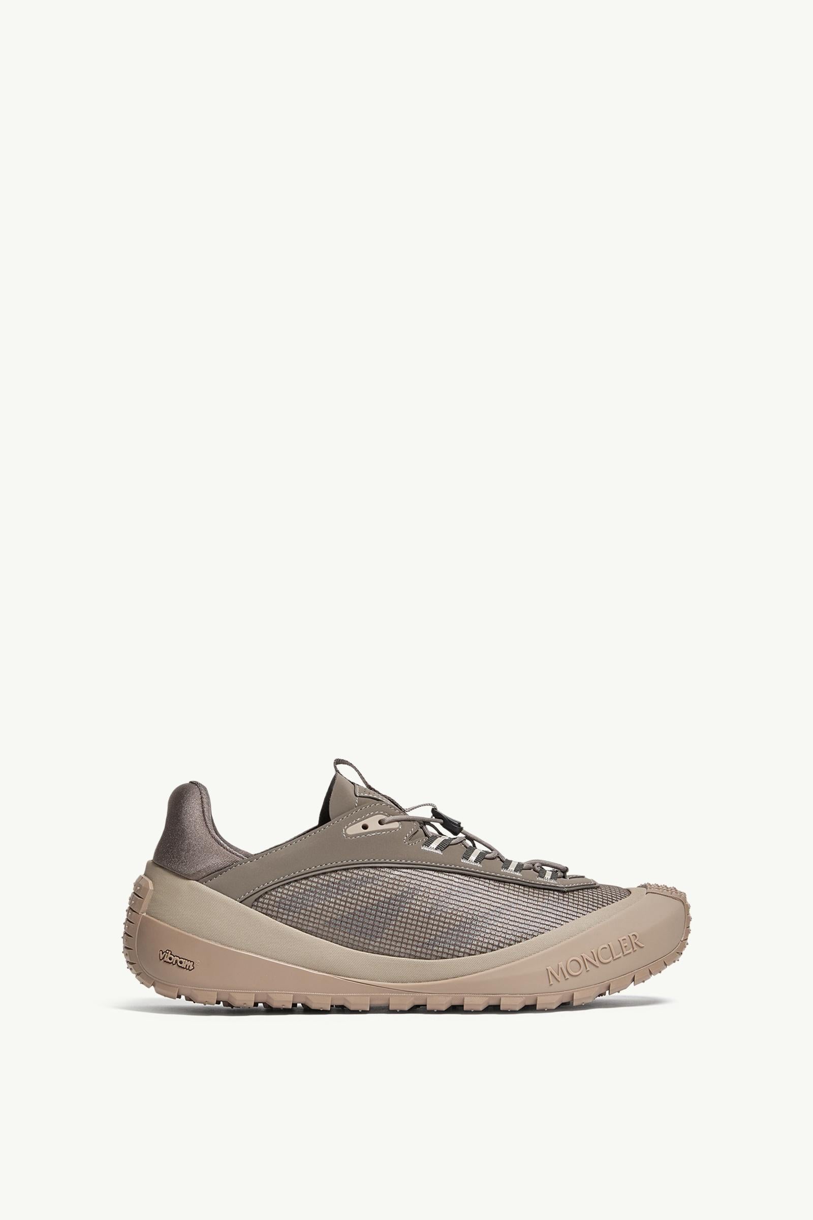 Moncler Trailgrip LP Suede & Nubuck Sneaker Grey