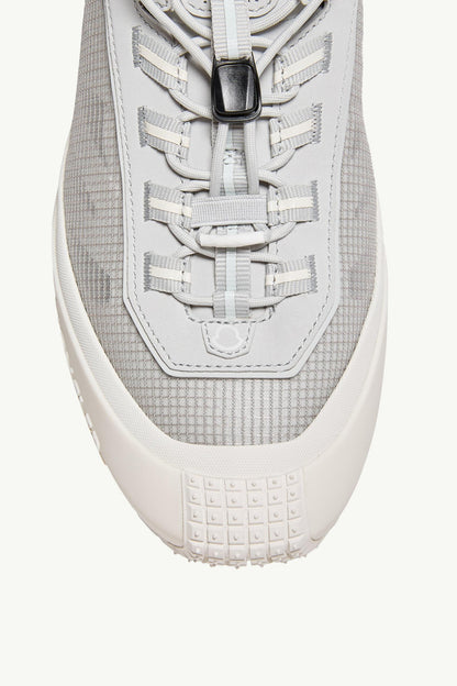 Moncler Trailgrip LP Suede & Nubuck Sneaker White & Grey