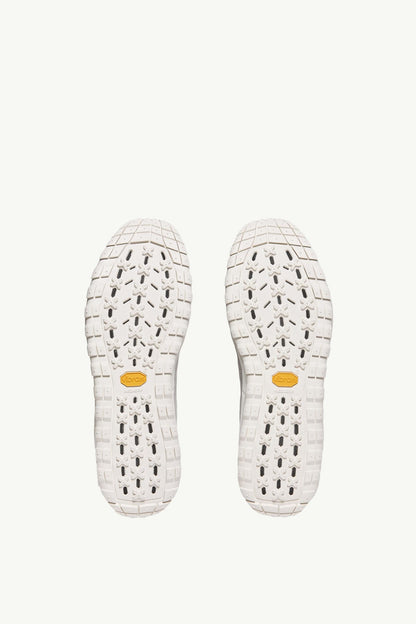 Moncler Trailgrip LP Suede & Nubuck Sneaker White & Grey