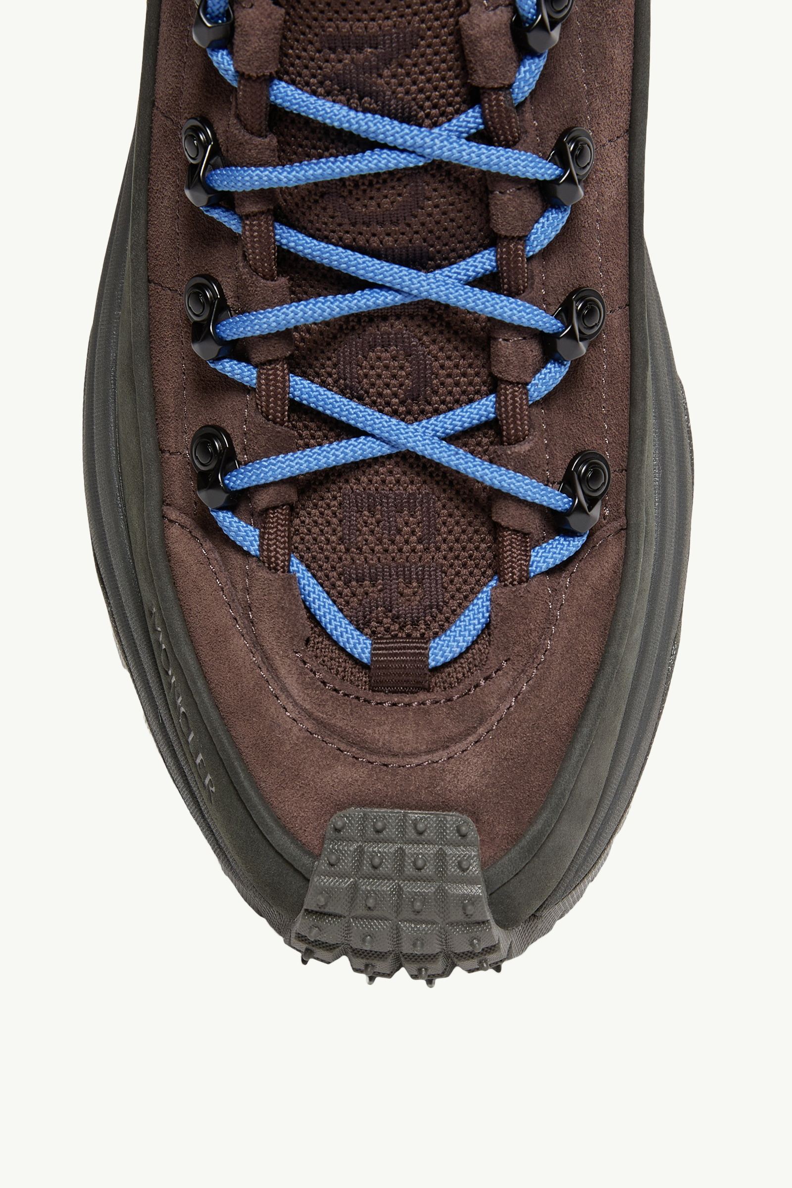 Moncler Trailgrip Lite3  Suede Sneakers Brown