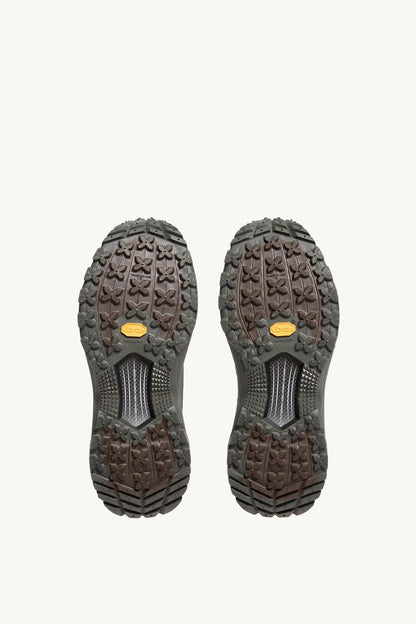 Moncler Trailgrip Lite3  Suede Sneakers Brown