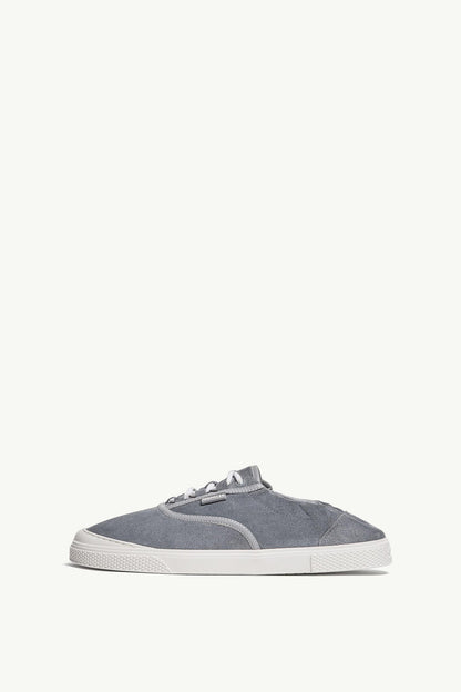 Moncler Vera Leisure Suede Sneakers Grey