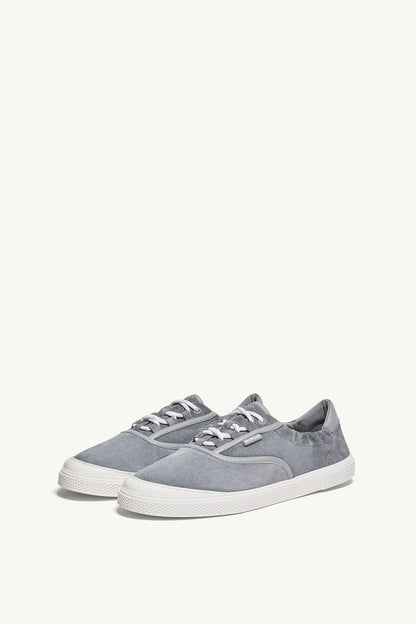 Moncler Vera Leisure Suede Sneakers Grey
