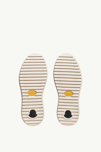 Moncler Moncler Altive Nubuck & Suede Sneakers Black